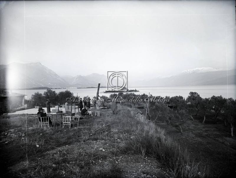 Tecnici e operai al lavoro - Balipedio, Isola dei Conigli