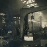 Tettoia "A" officina fabbri e maglio a vapore