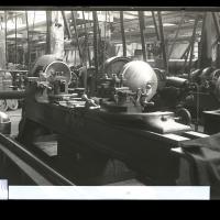 Reparto tornitura fondi serbatoi aria